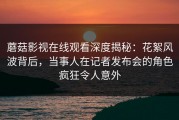 蘑菇影视在线观看深度揭秘：花絮风波背后，当事人在记者发布会的角色疯狂令人意外