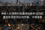 神秘人在傍晚时刻遭遇秘闻争议四起，番茄影视官网全网炸锅，详情速看